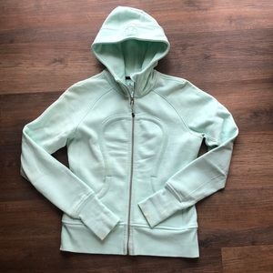 EUC. Lululemon Scuba Hoodie in Mint.